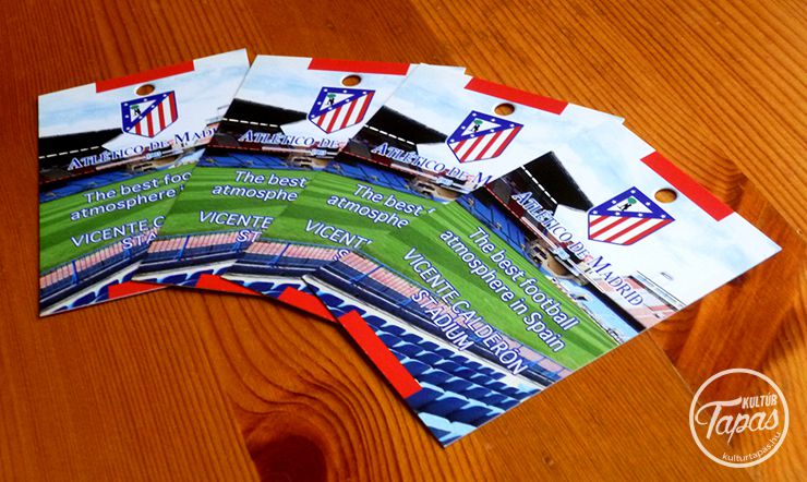 Az Atlético hivatalos szóróanyaga